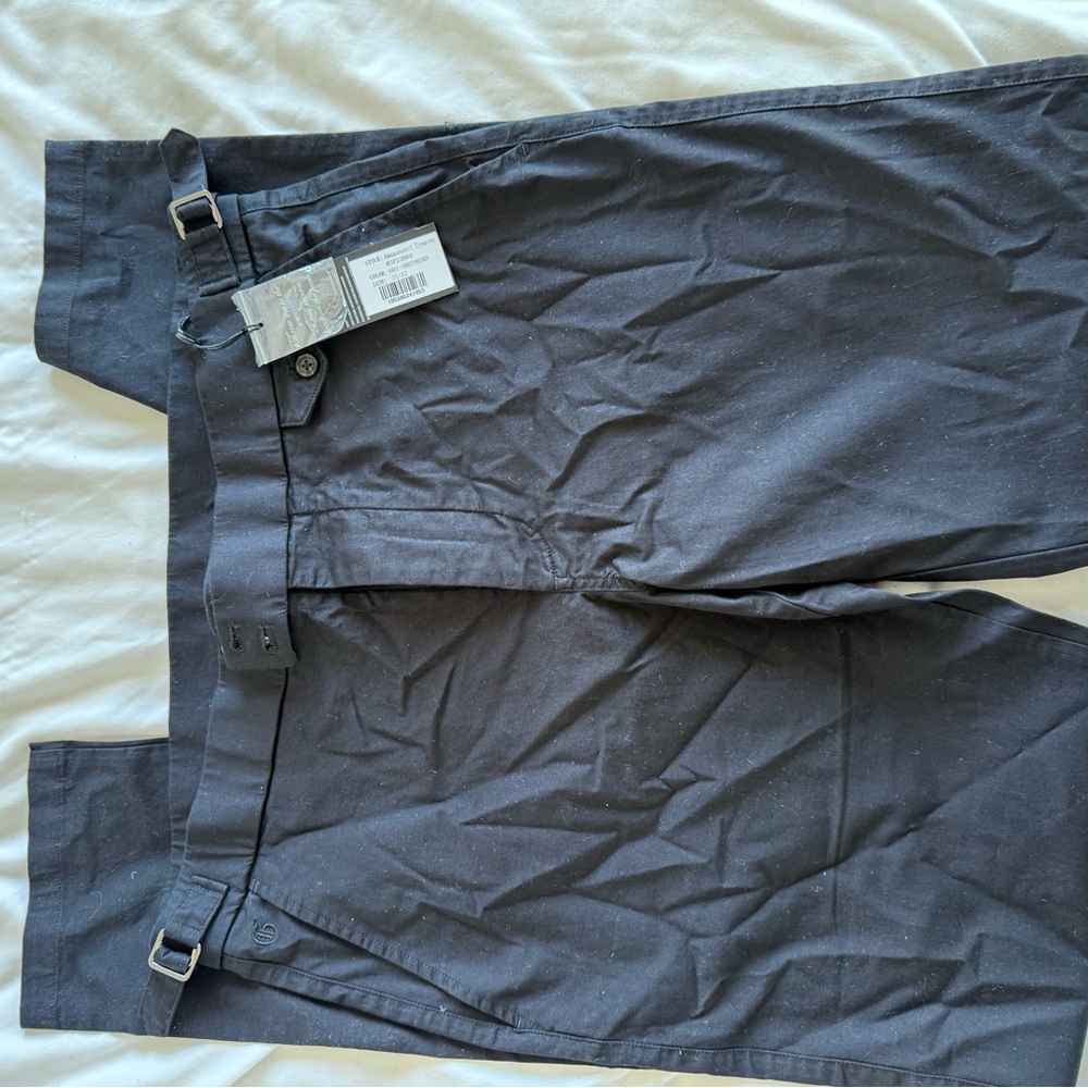 Greyson Navy-Black Dress Pants for Men
